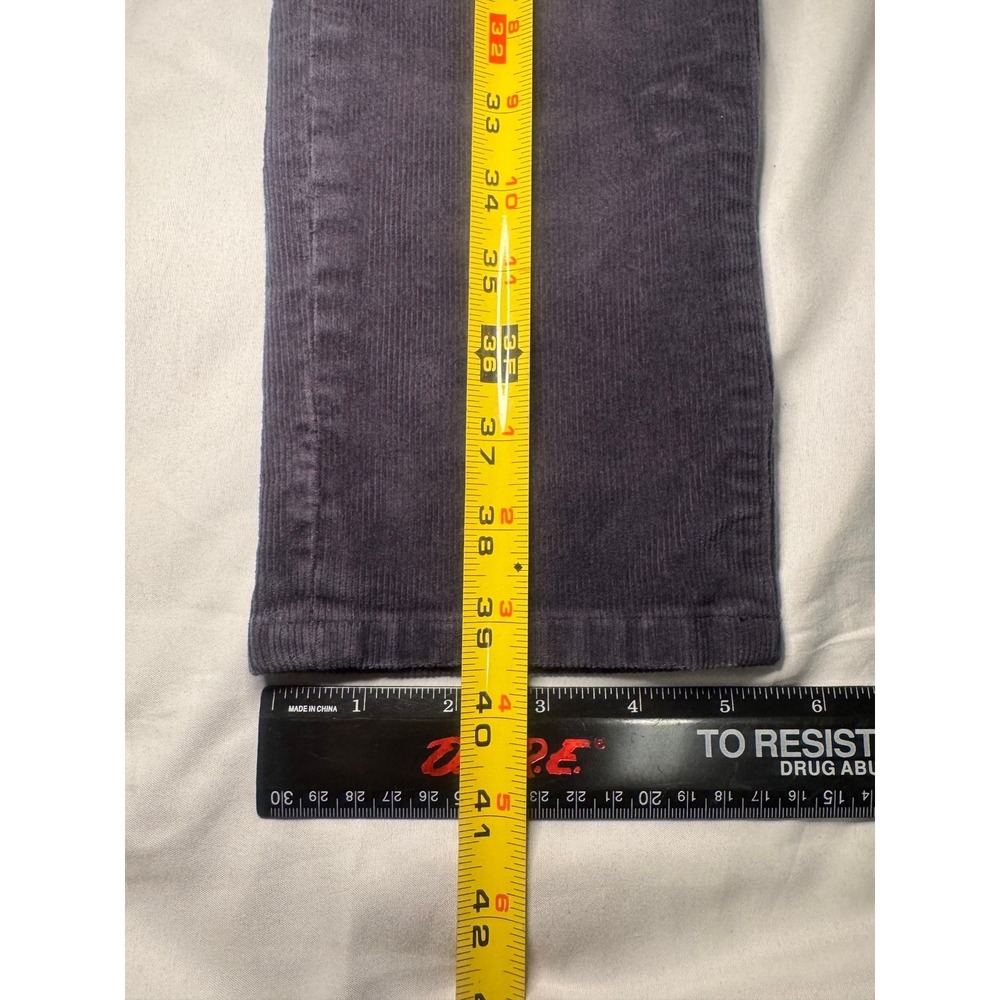 Patagonia Corduroy Pants Womens 30 Grey Slim Fit Organic Cotton Gorpcore - Picture 5 of 6